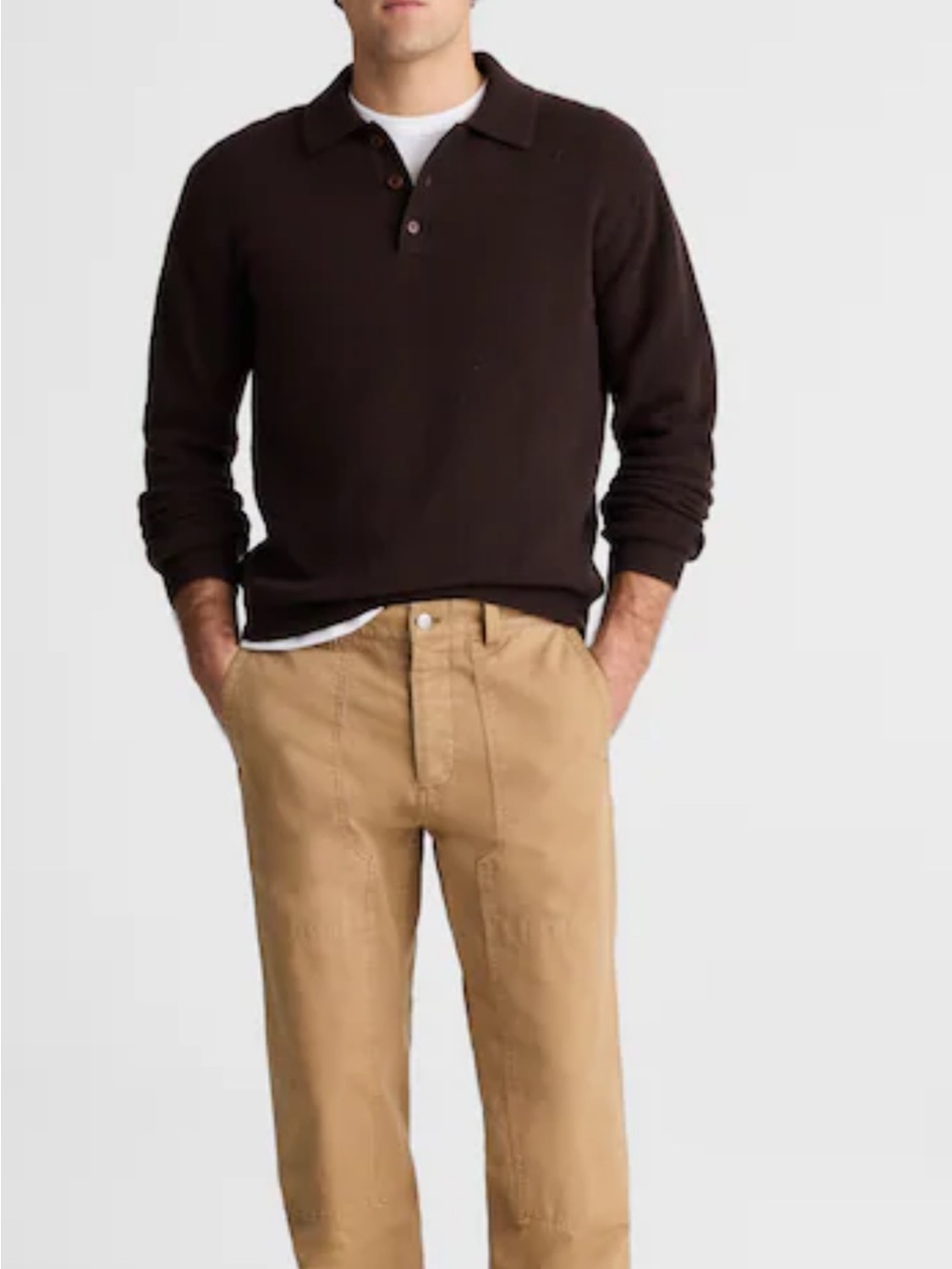 Madewell Men's Utility Canvas Work Pants Hidden Double Knee Mustard NWT Sz 33